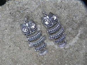 Owl Earrings (Accordian)