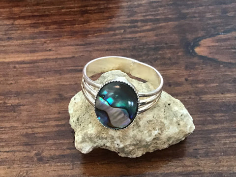 Paua Shell Ring