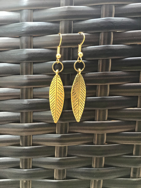 Solid Leaf Earrings