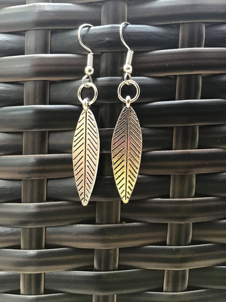 Solid Leaf Earrings