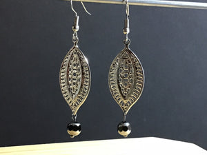 Silver Fish Dangle Earrings