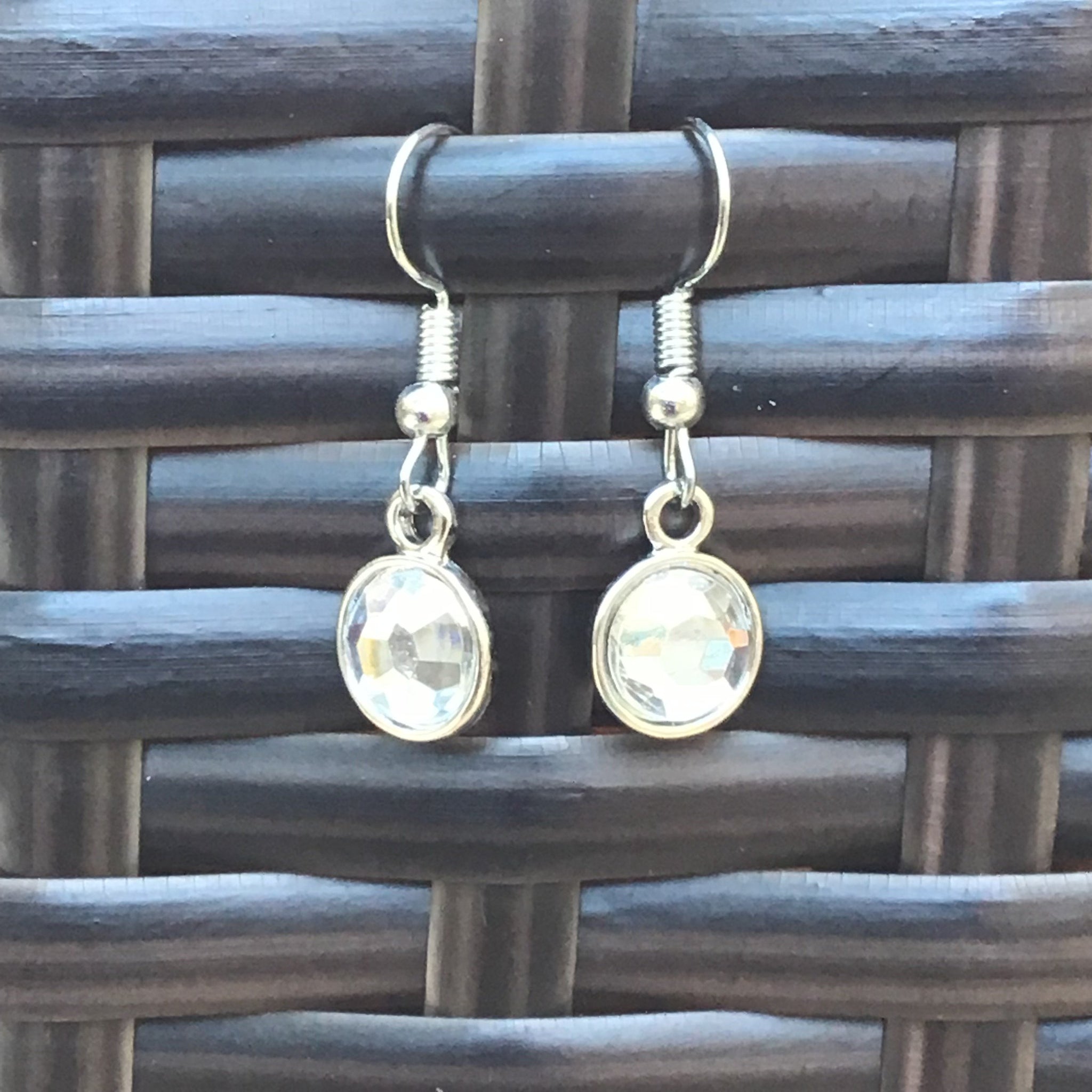 Crystal Round Earring