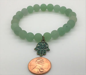 Aventurine Hamsa Hand