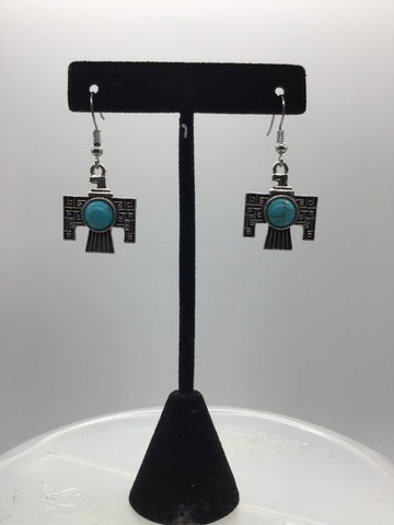 Symbolize Aztek Eagle Earrings