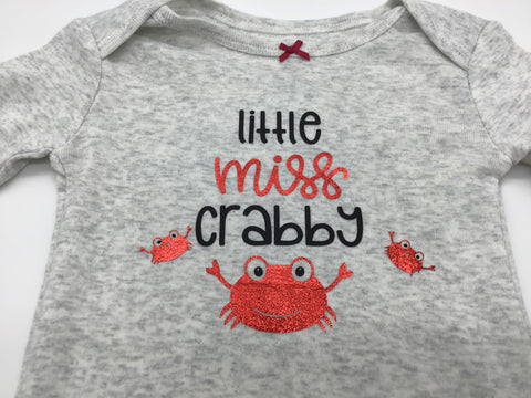 Little Miss Crabby Onesies