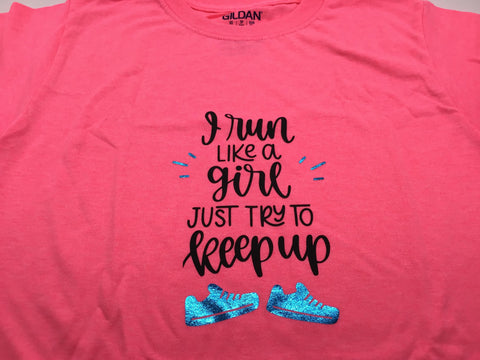 Run like a Girl Tshirt