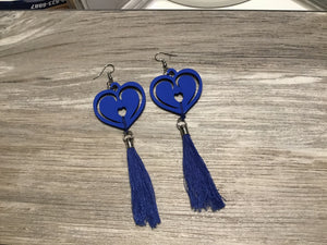 Heart/Wood/Tassel